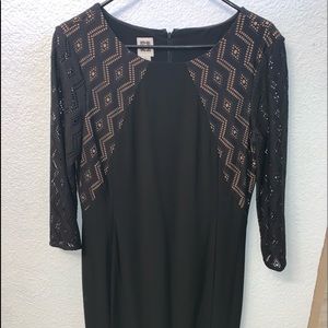 Anne Klein mid length dress. Lined. Worn once!